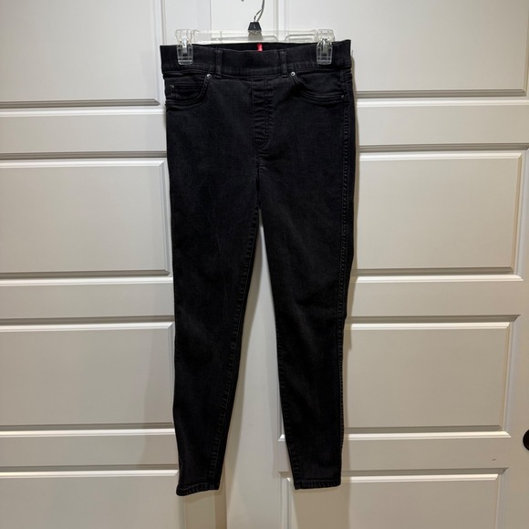 Spanx Womens Jeggings Pull-On Denim Black Wash Comfort StretchSize  Medium/M‎ - Picture 1 of 7